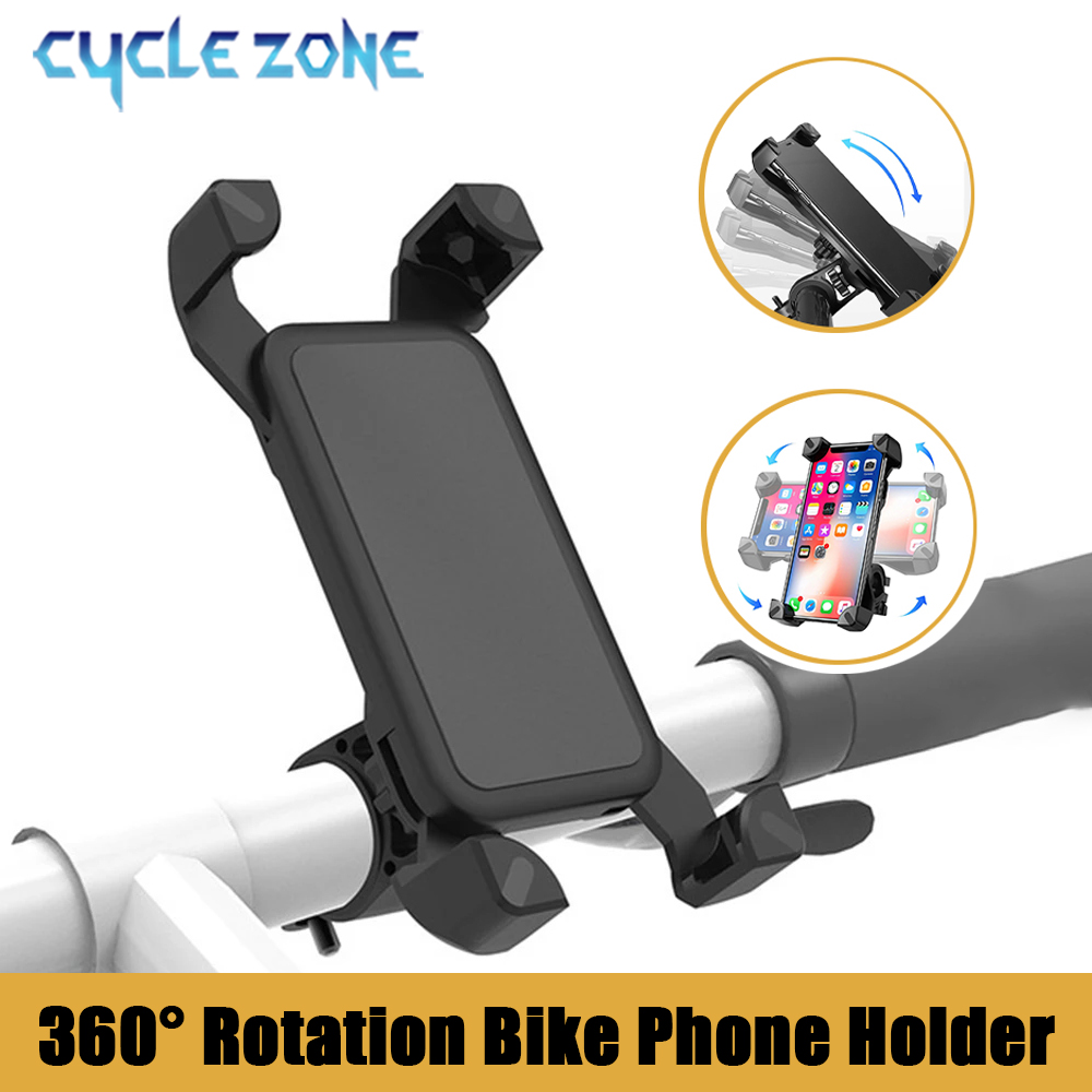 Phone Zone Accessories - 360° Adjustable Bike Phone Mount Universal