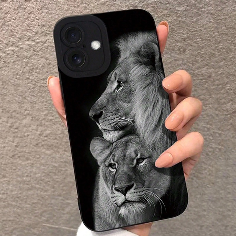Phone Accessories To Sell - Detailed and Perforated Colorful Lion Print