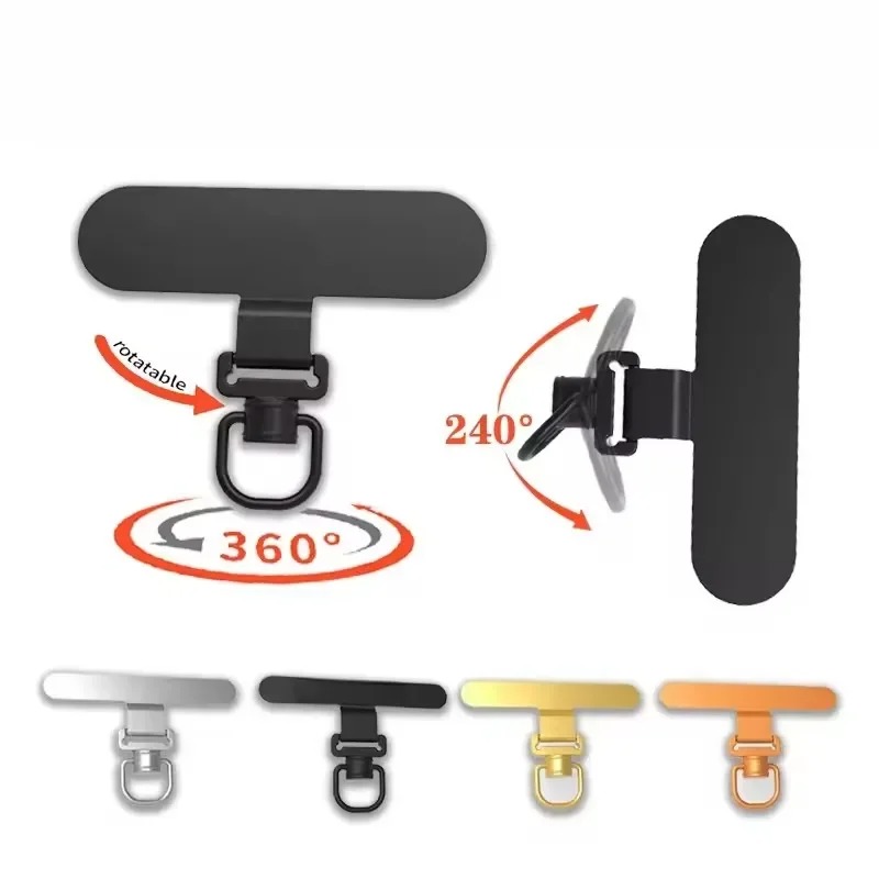 Phone Accessories Ring - 360 Rotating Phone Lanyard Clip Metal