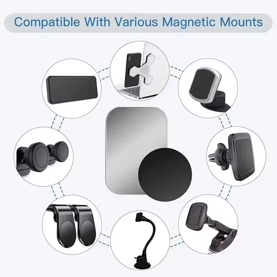 5/10pcs Magnetic Metal Plate D - Car Mount Phone recension och pris