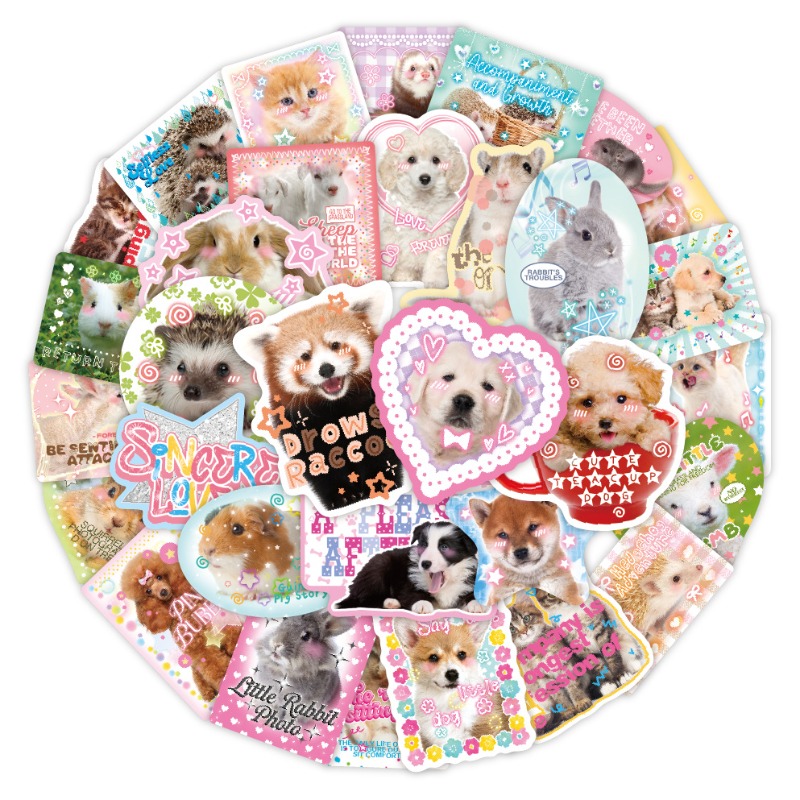 50pcs/set Kawaii Fashion Scrap - Phone Accessories For Kids recension och pris