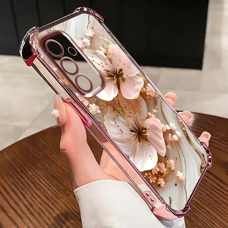 Electroplated Flower Clear Pho - Samsung Galaxy S24 recension och pris