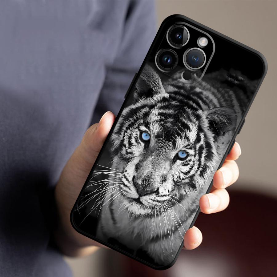 Animal Tiger Lion Funda Phone  - Phone Accessories To Sell recension och pris