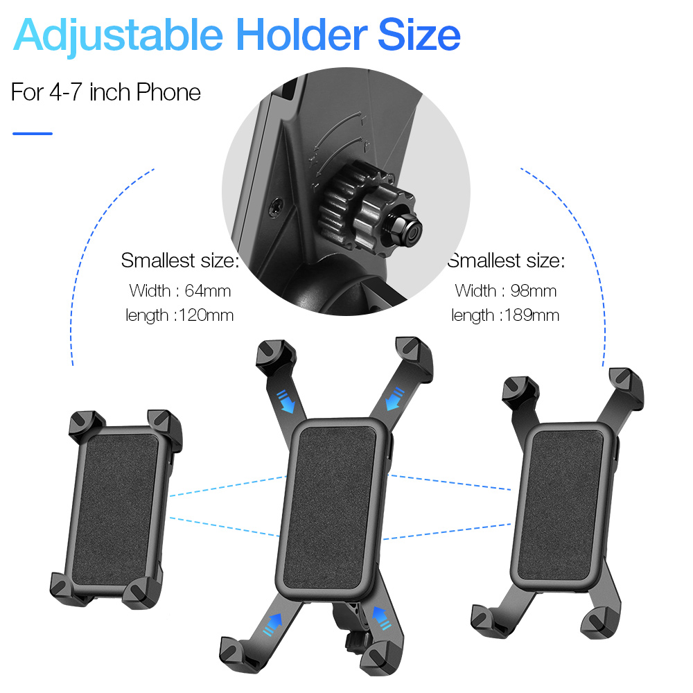 360° Adjustable Bike Phone Mou - Phone Zone Accessories recension och pris
