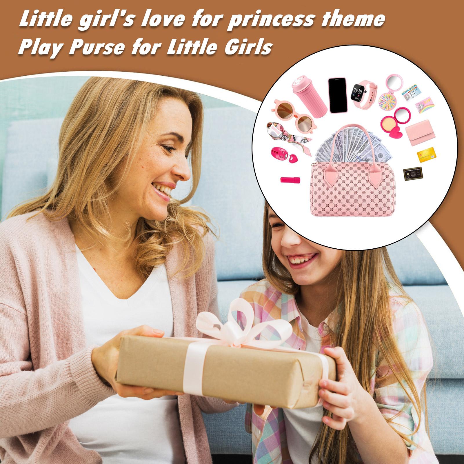 Princess Play Purse Set with P - Phone Accessories For Kids recension och pris