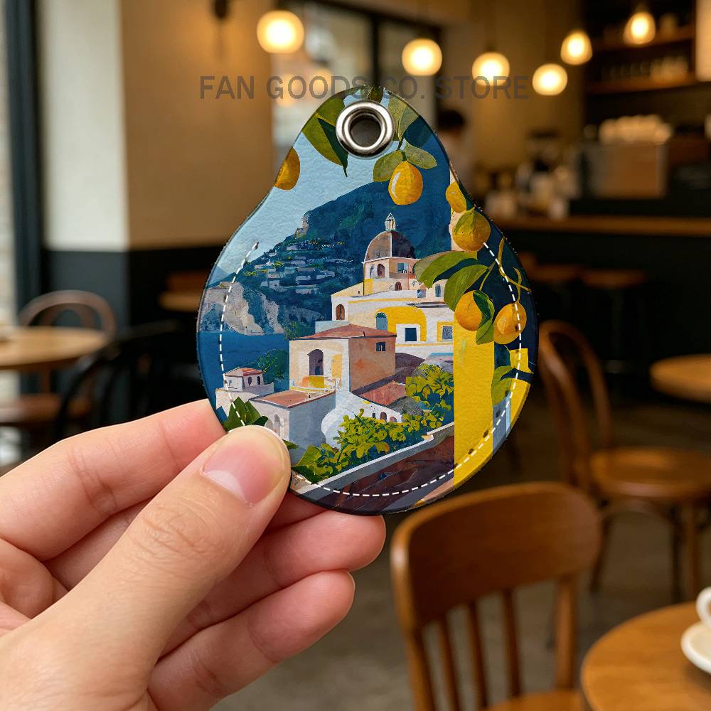 European Amalfi Coast Lemon Ho - Airtag Holder Case recension och pris