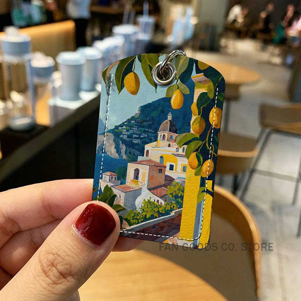 European Amalfi Coast Lemon Ho - Airtag Holder Case recension och pris