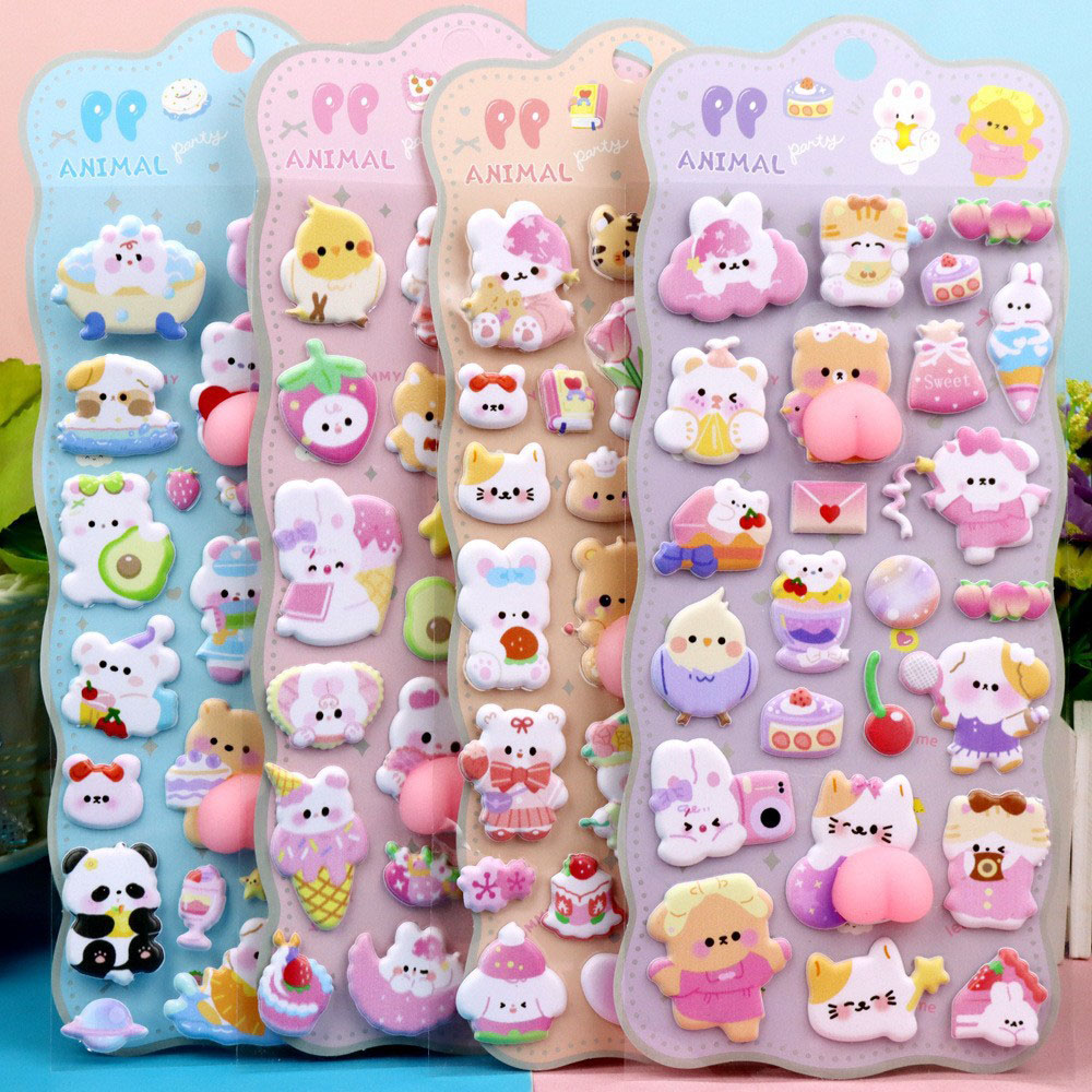 2/4 Pieces 3D Soft Cute Butt 3 - Phone Accessories For Kids recension och pris