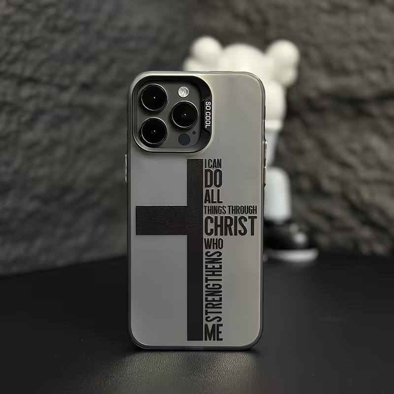 Anti Fingerprint Cross Bible P - Phone Accessories To Sell recension och pris