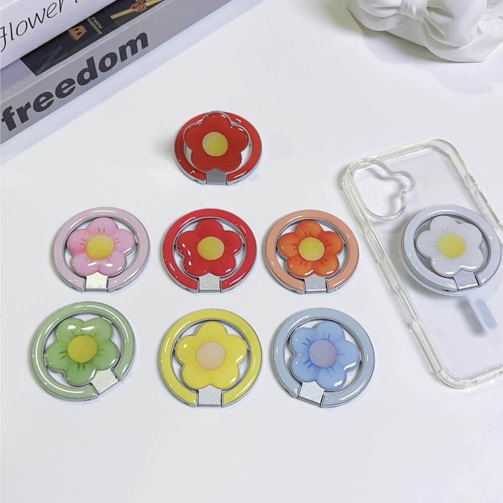 Flower Magnetic Foldable Kicks - Phone Accessories Ring recension och pris