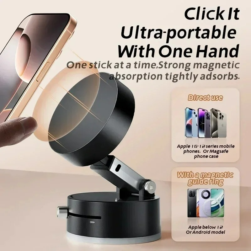 High Performance Magnetic Vacu - Car Mount Phone recension och pris
