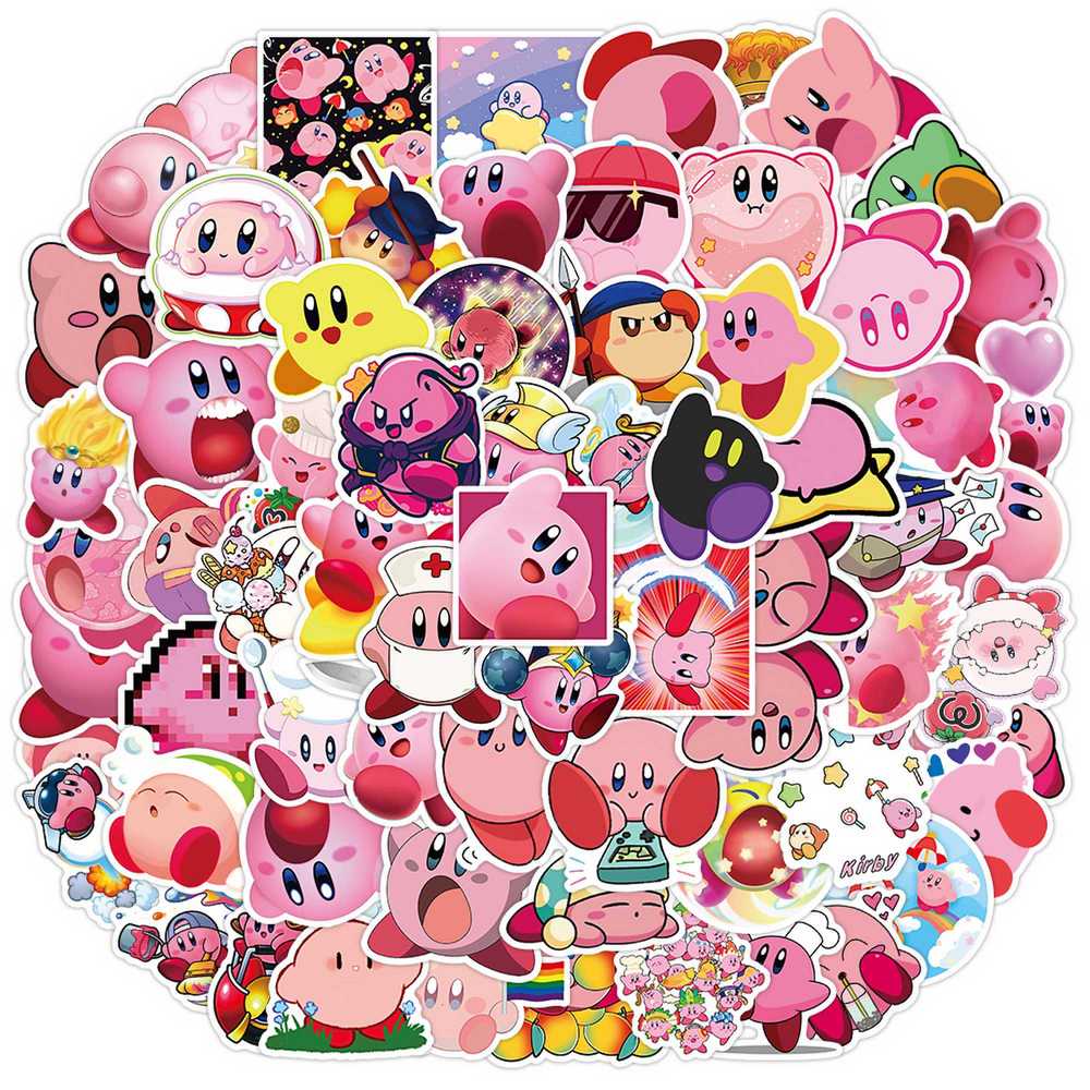 100pcs Cartoon Game Kirby Stic - Phone Accessories For Kids recension och pris