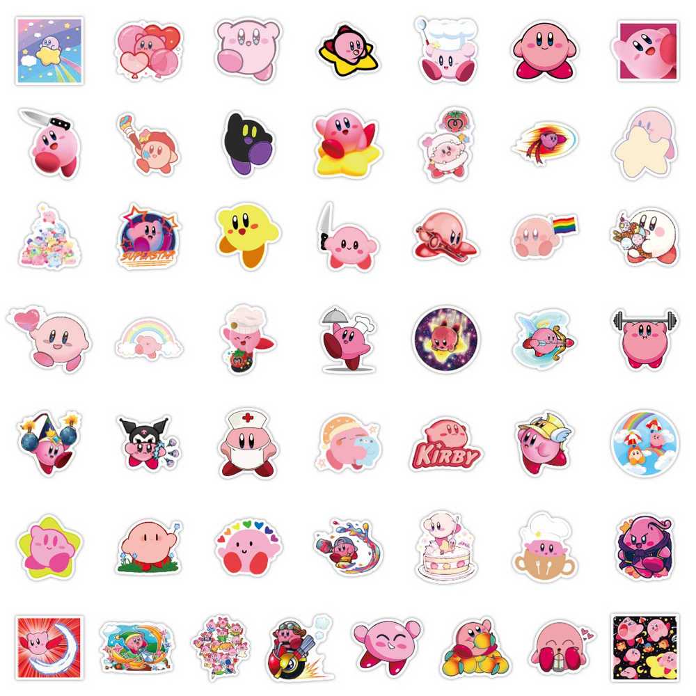 100pcs Cartoon Game Kirby Stic - Phone Accessories For Kids recension och pris