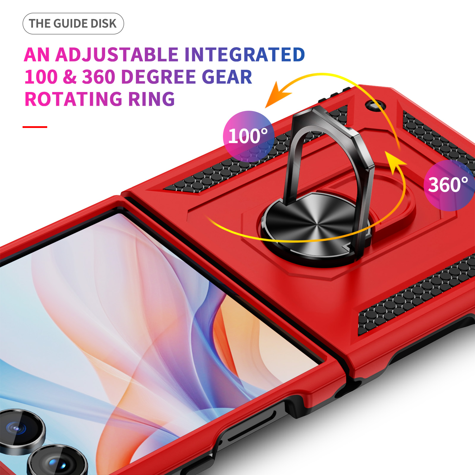 Military-grade Shockproof Phon - Phone Accessories Ring recension och pris