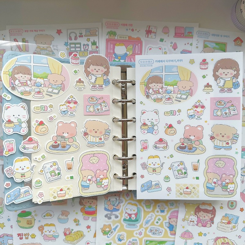 Cute Cartoon Girl & Animals Da - Phone Accessories For Kids recension och pris