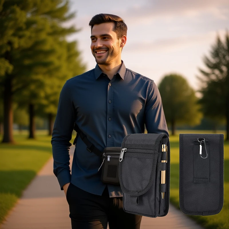  6.3 Inch Bag Multi-Functiona - Phone Accessories Pouch recension och pris
