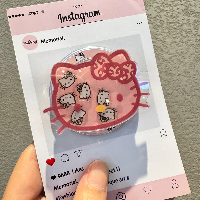 Fashion INS Kawaii Hello Kitty - Phone Accessories Ring recension och pris