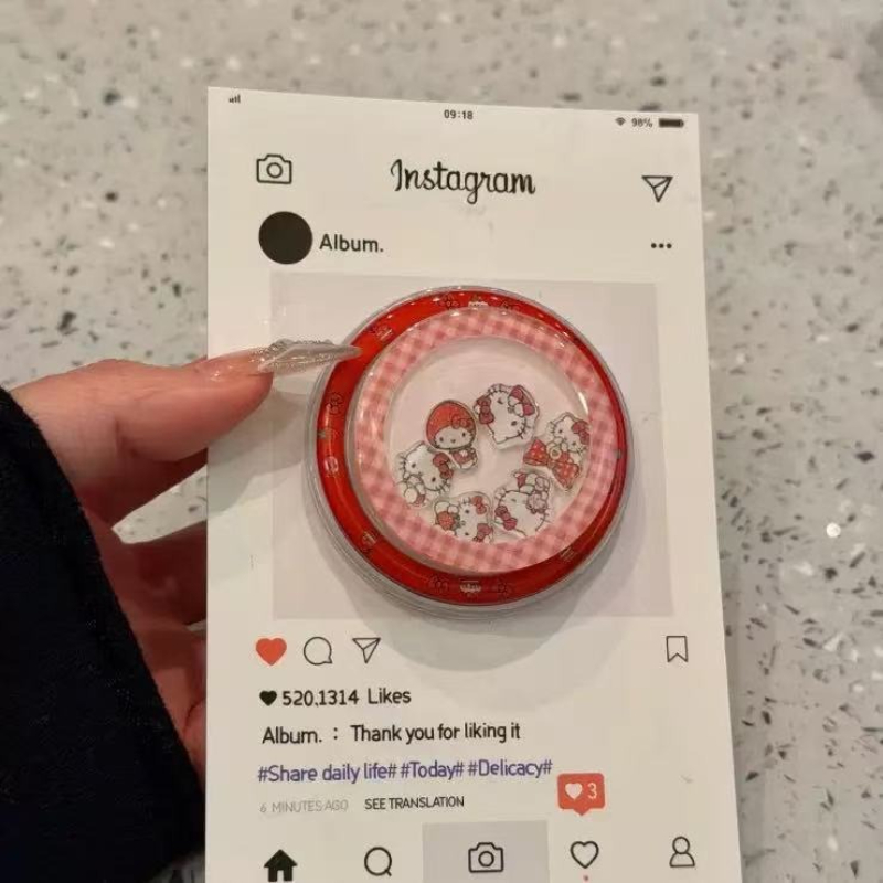 Fashion INS Kawaii Hello Kitty - Phone Accessories Ring recension och pris