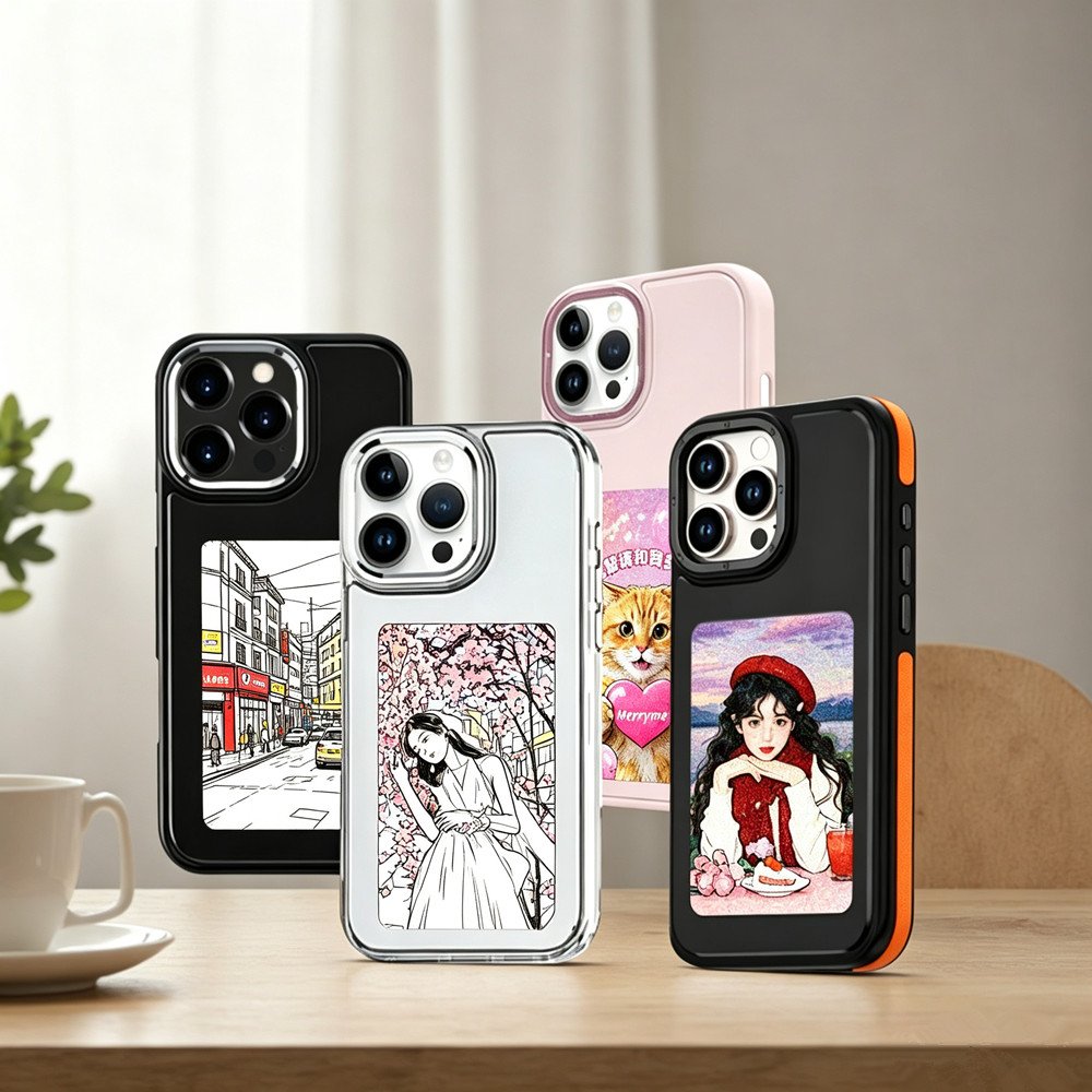 DIY E-Ink Screen Phone Case NF - Phone Accessories Pouch recension och pris