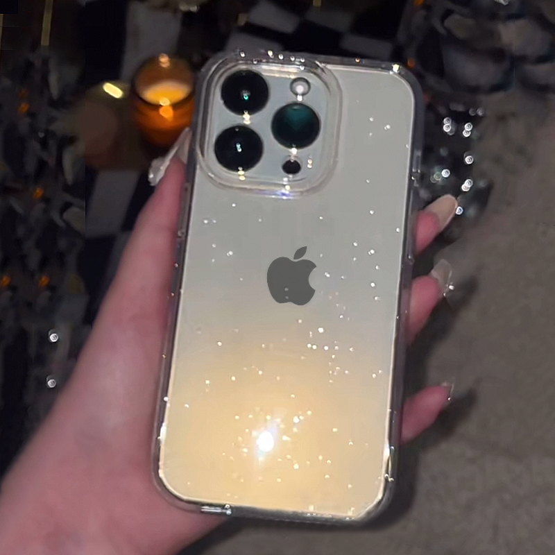 Transparent Simple Glitter Pho - Phone Accessories To Sell recension och pris