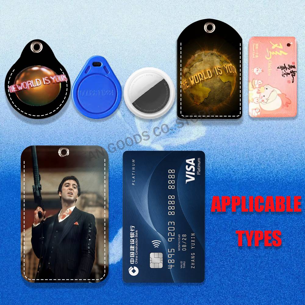 Scarfaces The World Is Yours L - Airtag Holder Case recension och pris