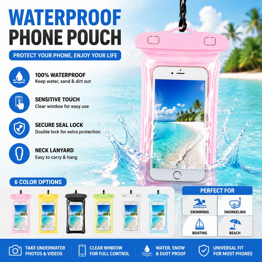 Clear Waterproof Phone Case Dr - Phone Accessories Pouch recension och pris