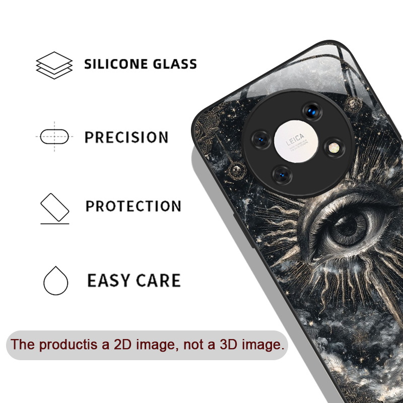 Retro Devil Eye Mysterious Tot - Huawei Nova 12 recension och pris