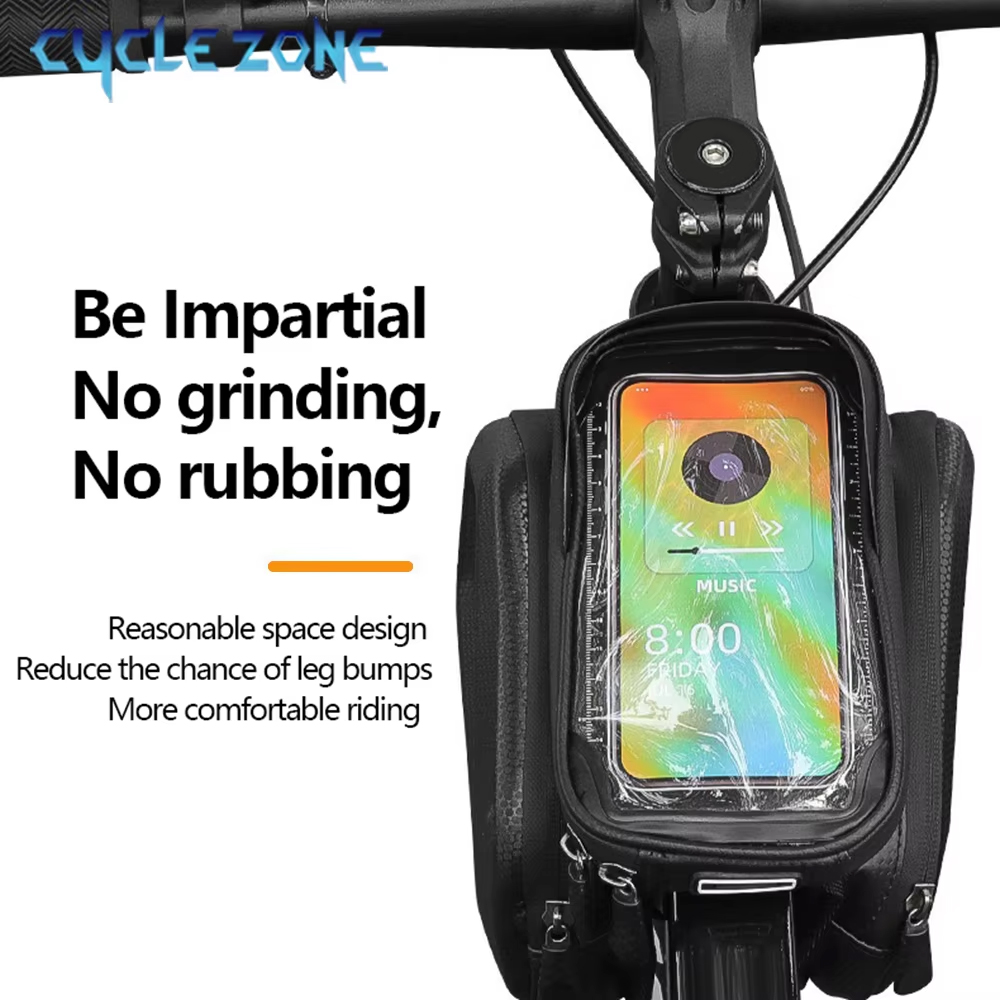 Large Capacity Bicycle Top Tub - Phone Zone Accessories recension och pris