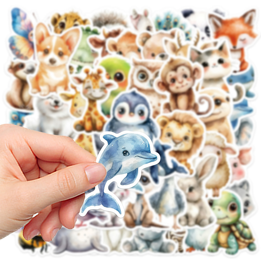 10/30/50pcs Cute Watercolor An - Phone Accessories For Kids recension och pris